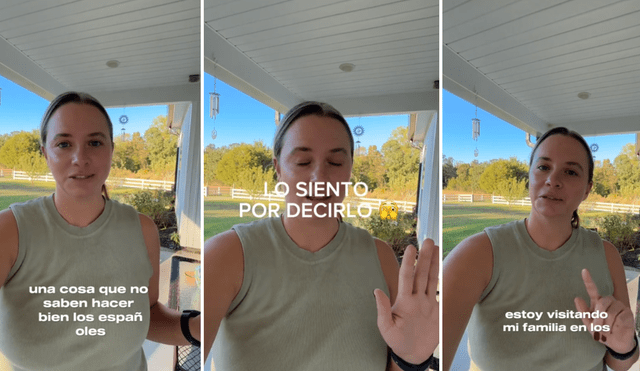 La estadounidense se volvió viral en TikTok y los usuario respondieron a su video. Foto: composición LR/captura de pantalla