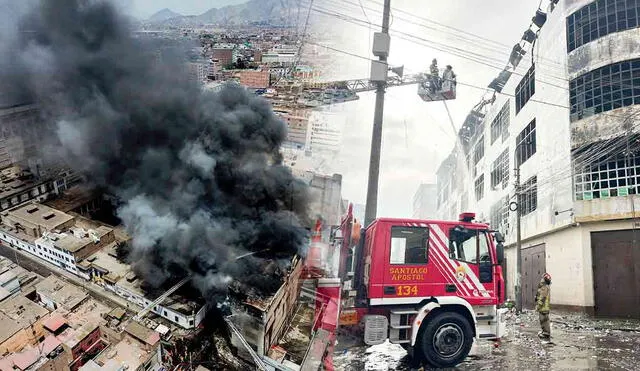 Incendio cerca de Mesa Redonda. Foto: La República