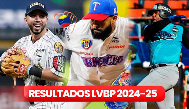 La jornada de este viernes en la LVBP 2024-25 iniciará a la 1.00 p. m. (hora de Venezuela). Foto: composición LR