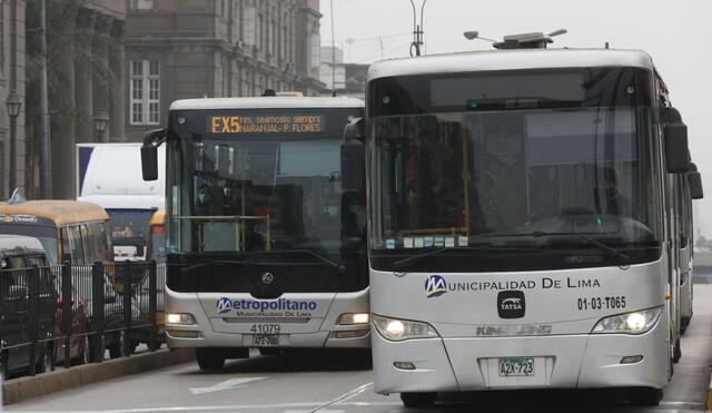 ATU suspende expreso 1, 2 y 3 del Metropolitano de Lima/Foto: Andina