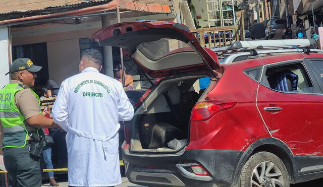 Ataque se perpetró poco después de las 11  a.m. en San Juan de Amancaes. Cristina Gálvez