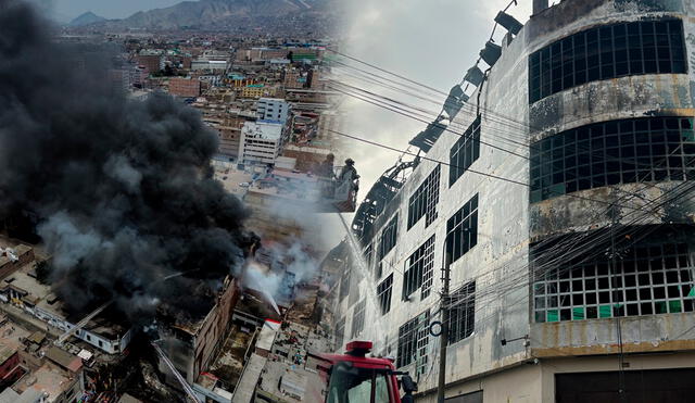 A puertas del inicio de la campaña navideña, la situación en el centro comercial Mesa Redonda es crítica ante la falta de medidas de seguridad contra incendios/Composición LR/Foto: LR