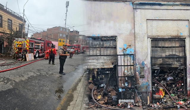 El Cuerpo General de Bomberos continúa en la búsqueda de la persona desaparecida tras el siniestro/Composición LR/Foto: Dayana Huerta