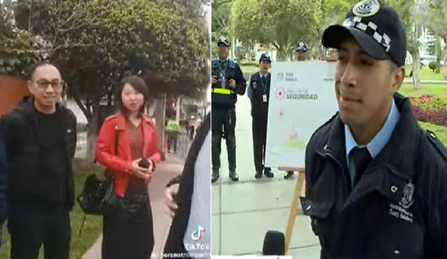 Integrante del serenazgo lleva un año hablando chino mandarín. Foto: captura de pantalla/ Canal N