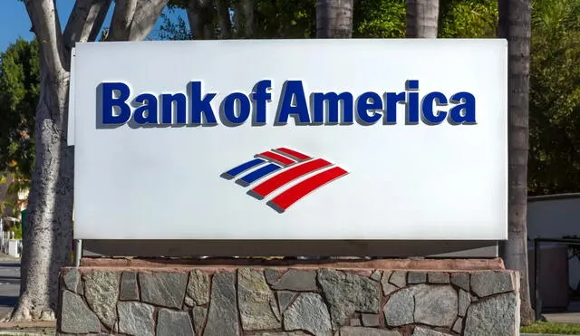 Bank of America es uno de los bancos más grandes de los Estados Unidos, con una amplia red de sucursales y cajeros automáticos. Foto: Shutterstock