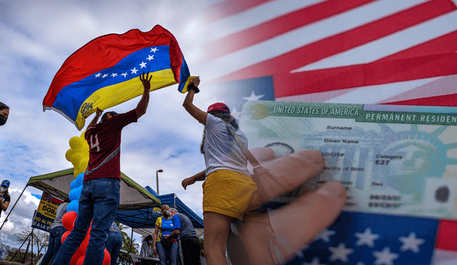 Los venezolanos podrán tener su Green Card de manera simplificada. Foto: composición LR/difusión