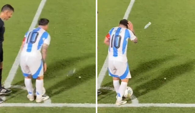 Lionel Messi fue titular en la derrota de Argentina ante Paraguay en Asunción. Foto: captura 'X'