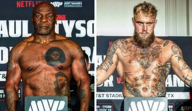 Mike Tyson y Jake Paul pelearán por primera vez entre sí. Foto: composición de LR/Most Valuable Promotions