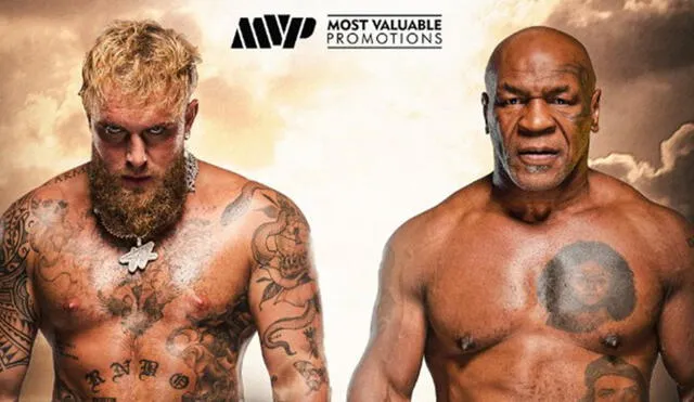 Mike Tyson vs Jake  Paul se disputará en Texas. Foto: MVP