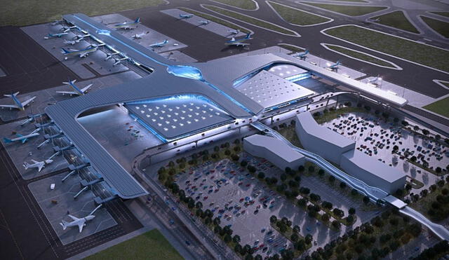 Nuevo Aeropuerto Internacional Jorge Chávez será toda una ciudad dentro del Callao. Foto: Andina.