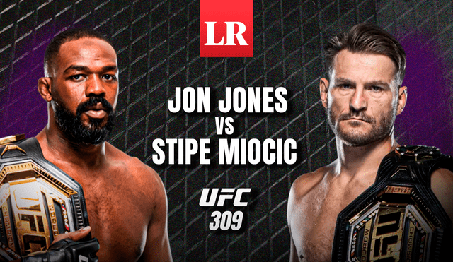 El combate estelar del UFC 309 será la pelea entre Jones y Miocic. Foto: composición de Jazmín Ceras/La República