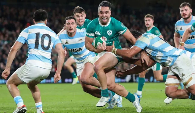 Los Pumas cerrarán la ventana de noviembre con un test match ante Francia el viernes 22. Foto: AFP