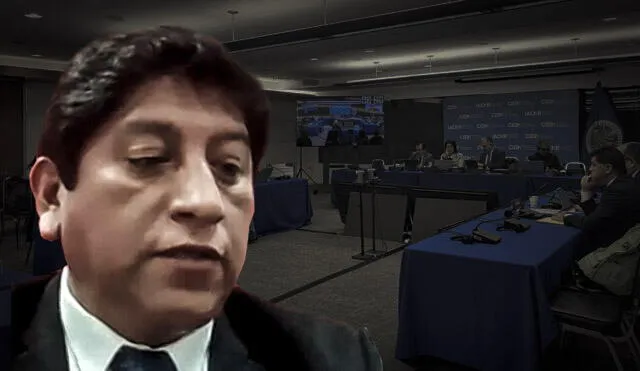 Josué Gutiérrez intenta sorprender a la CIDH en relación a la falta de transparencia. (Foto composición: La República).