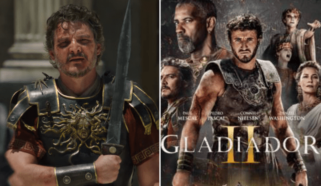 'Gladiador 2' llegó a los cines el 14 de noviembre. Foto: composición LR/difusión