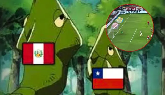 Los mejores memes del partido entre Perú vs. Chile por las Eliminatorias. Foto: composición LR / x