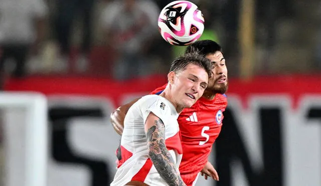 Oliver Sonne lleva 9 partido con la selección peruana, entre competencias oficiales y amistosos. Foto: Conmebol