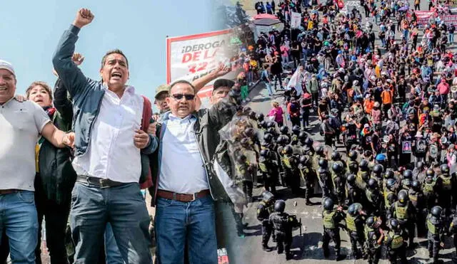 Este viernes 15 de noviembre se llevó a cabo el tercer día de paro nacional en Lima y regiones. Foto: Miguel Vasquez