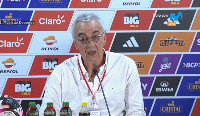 Jorge Fossati ha dirigido 8 partidos oficiales con Perú. Foto: captura de Movistar