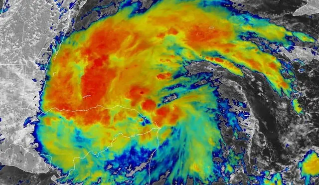 Las autoridades de varios países emitieron alertas y advertencias ante la amenaza de Sara, instando a la población a tomar precauciones. Foto: Satélite NOOA