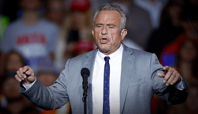 Tras su elección como encargado del Departamento de Salud, Robert F. Kennedy Jr. fue cuestionado por sus propuestas. Foto: AFP