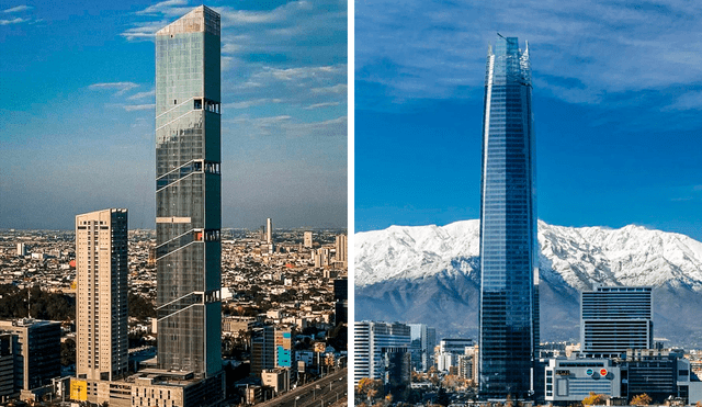 A pesar de la brecha en el ranking internacional, estos rascacielos son símbolos de innovación en sus respectivos países. Foto: Composición LR/MegaConstrucciones.