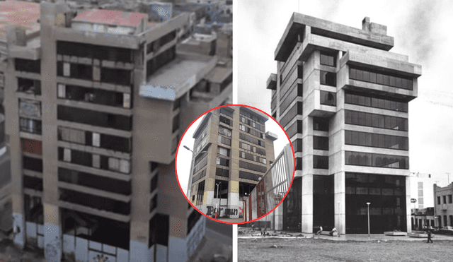 Este emblemático edificio lleva abandonado durante décadas desde que el Banco Central Hipotecario dejara de operar en el inmueble. Foto: composición LR/YouTube