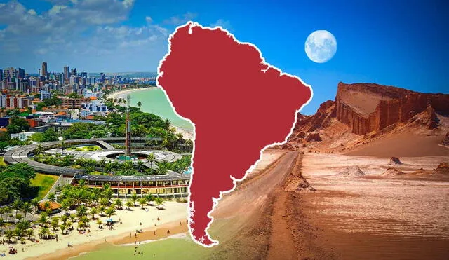 Sudamérica se posiciona como un punto clave en el turismo mundial, con un país entre los 10 destinos más populares para 2025, según Booking.com. Este informe refleja el creciente interés por explorar nuevas culturas. Foto: composición LR/Freepik/t13