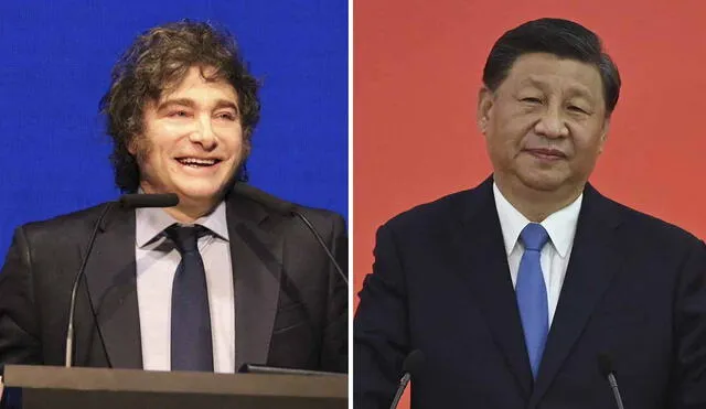 Además de Xi Jinping, Milei sostendrá reuniones con otros líderes mundiales, como Emmanuel Macron y Giorgia Meloni, en busca de fortalecer relaciones comerciales. Foto: composición LR/AFP