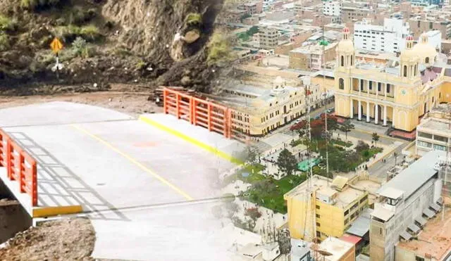 El nuevo puente Sorronto en Lambayeque promete mejorar la conectividad vial con una estructura de 80 metros. Foto: composición LR/Andina