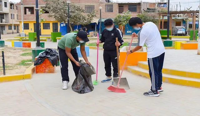 Alternativa. La Justicia Juvenil Restaurativa plantea que los jóvenes que cometen delitos realicen servicios comunitarios como parte de su pena. Foto: Difusión