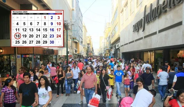 Los feriados nacionales están definidos por el Poder Ejecutivo a inicio de todos los años. Foto: Andina/LR