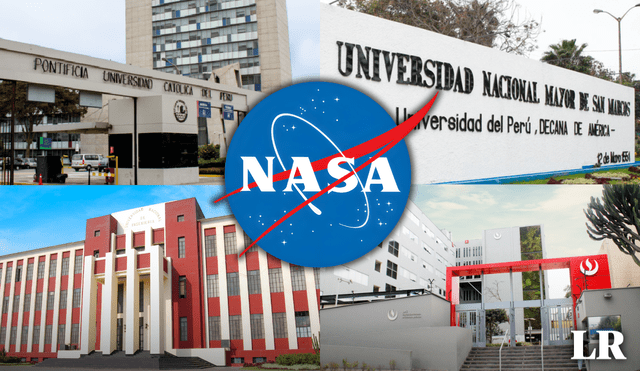 Esta universidad del Perú gano el premio de la NASA en 2019, 2020 y 2023. Foto: composición LR/ UNMSM/PUCP/UNI/UPC