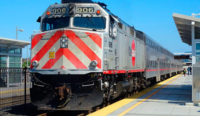 Los "donación" se efectuará el 2 de diciembre de este año. Foto: Caltrain