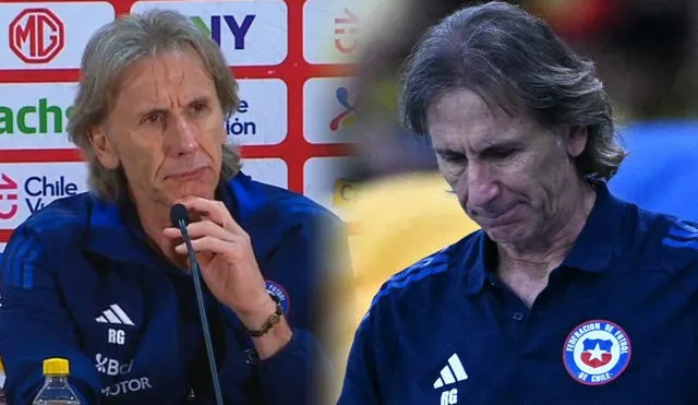 Desde que está al mando de la selección chilena, Ricardo Gareca no ha podido ganar en partidos oficiales. Foto: composición LR/captura/AFP