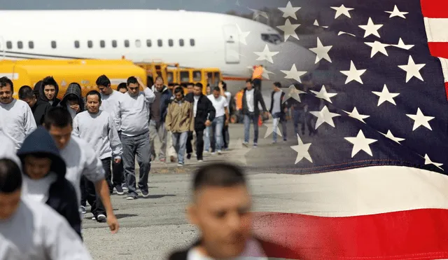 Estados Unidos deporta a los inmigrantes por situaciones ilegales. Foto: composición LR/difusión