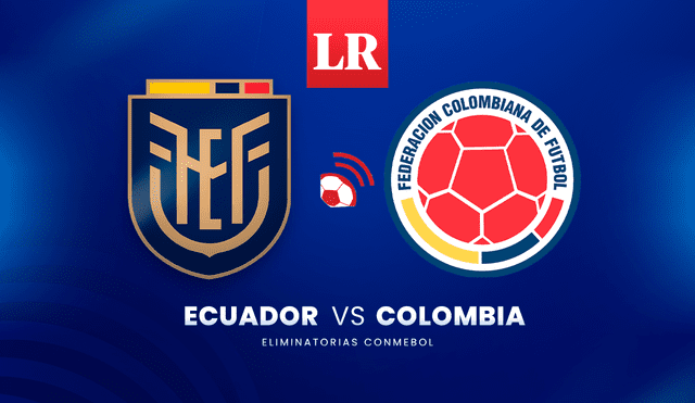 Colombia llega a este partido tras perder ante Uruguay, mientras que Ecuador viene de golear a Bolivia. Foto: composición LR