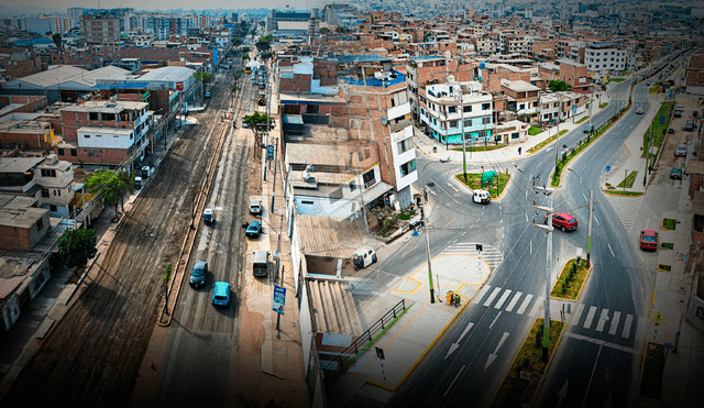 La avenida El Sol, en Chorrillos, es una de las principales vías de conexión del distrito. Foto: Municipalidad de Chorrillos