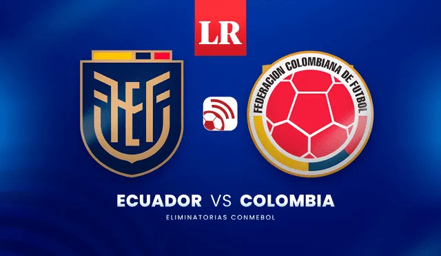 Ecuador vs Colombia se miden en Barranquilla. Foto: composición GLR.