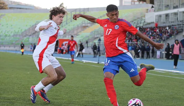 Peru se enfrentará por segunda vez a Chile en su camino al Sudamericano Sub-20 que se disputará el 2025 en Venezuela. Foto: La Roja