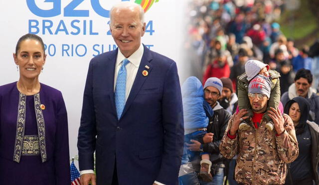 La Casa Blanca comunica los temas tratados en reunión de Biden y Sheinbaum. Foto: composición LR/ CNN