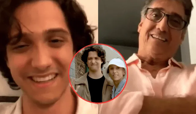 Padre e hijo se juntaron en un emotiva trasmisión por TikTok. Foto: Composición LR/ATV/TikTok