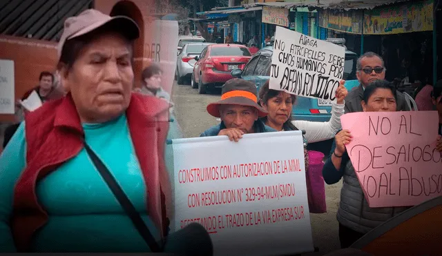 Mujer aseguró ser dueña de la vivienda al tener papeles a su nombre desde años atrás. Foto: Rosario Rojas