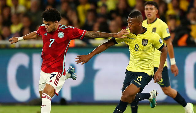 Colombia y Ecuador empataron por la primera rueda de estas eliminatorias. Foto: AFP