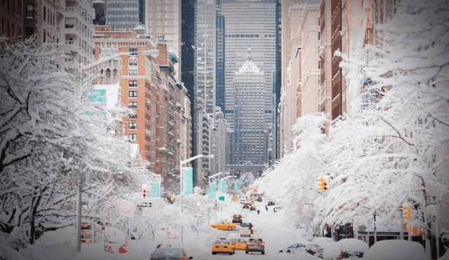 El NWS alertó que un fenómeno meteorológico afectará al estado de Nueva York durante la época de nieve. Foto: Telemundo