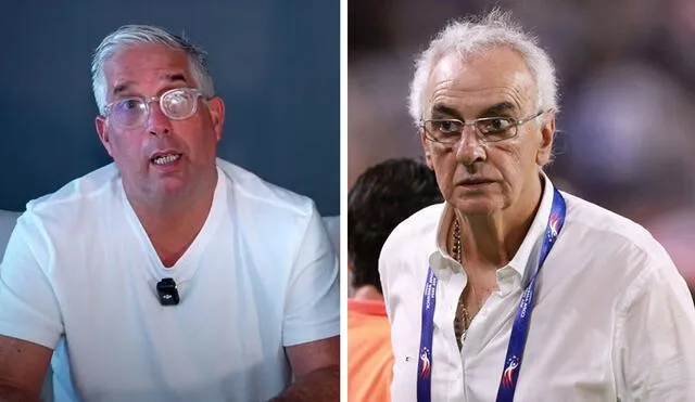 Diego Rebagliati mencionó que Jorge Fossati respeta a los hinchas, pero "desprecia" a la prensa. Foto: composición LR/AFP/captura de YouTube/'D&T'