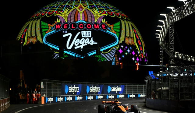 Así luce el circuito de Las Vegas GP para la carrera del fin de semana | Créditos: ESPN