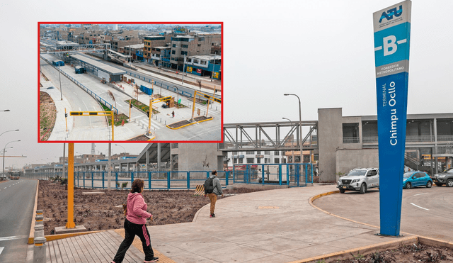 El nuevo terminal Chimpu Ocllo promete atender la alta demanda de los usuarios del Metropolitano que se dirigen desde el norte/Composición LR/Foto: Andina