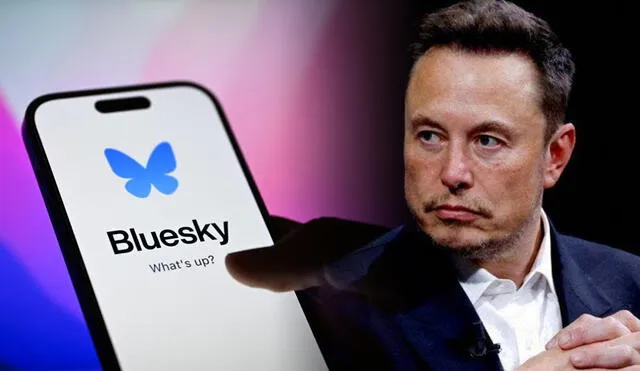 Bluesky se ha posicionado como una alternativa prometedora a otras redes sociales en Estados Unidos, especialmente después de los cambios en plataformas como Twitter. Foto: composición LR/El Tiempo/Esquire