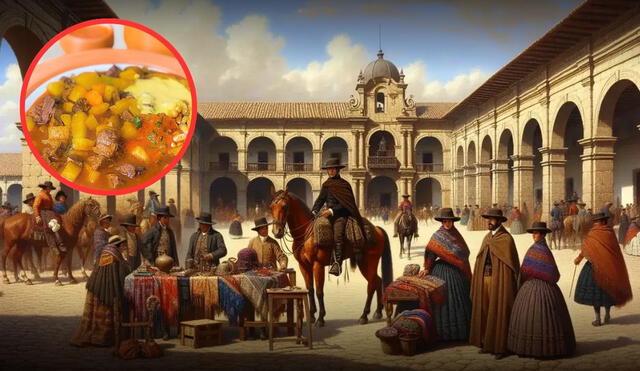 La gastronomía actual peruana es el resultado de la mezcla entre la cultura andina y la española. Foto: Composición LR / Google.