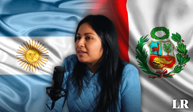 La joven peruana vive más de 4 meses en Argentina y ha podido corroborar la diferencia de sueldos con Perú. Foto: composición LR/YouTube/Contamela